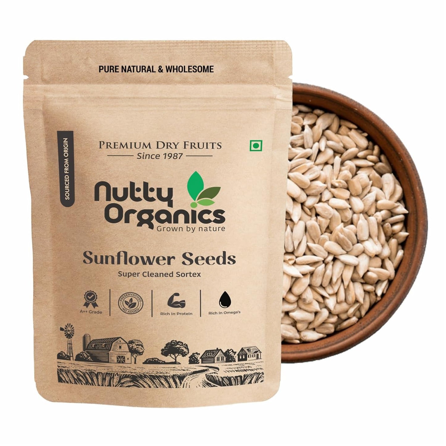 Natural Sunflower Seeds