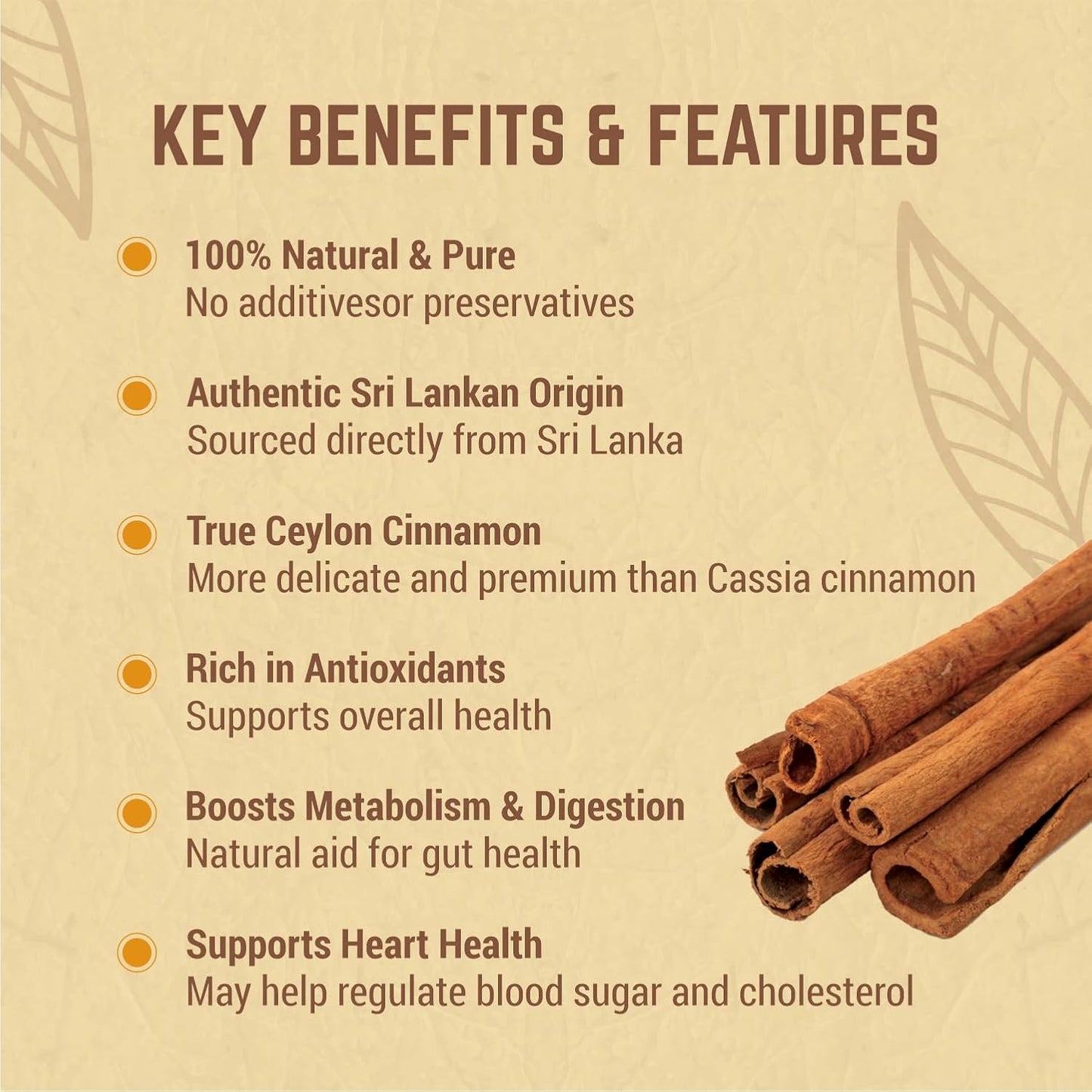 Ceylon Cinnamon Sticks