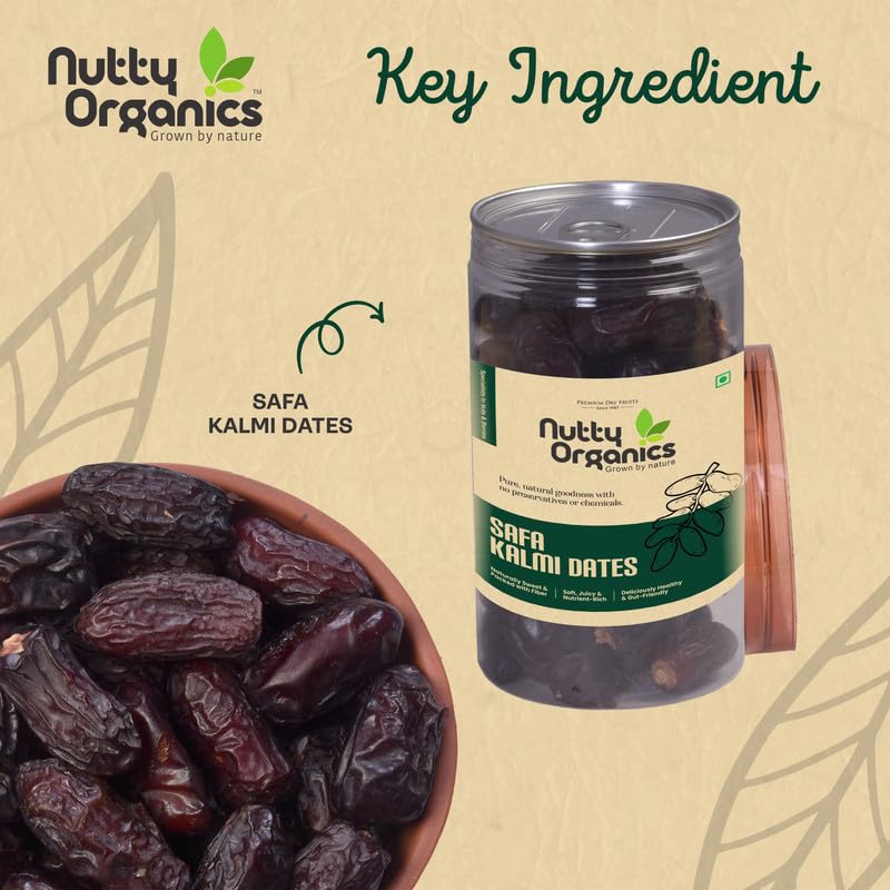 Safawi / Kalmi Dates | Dark, Chewy & Mineral-Rich