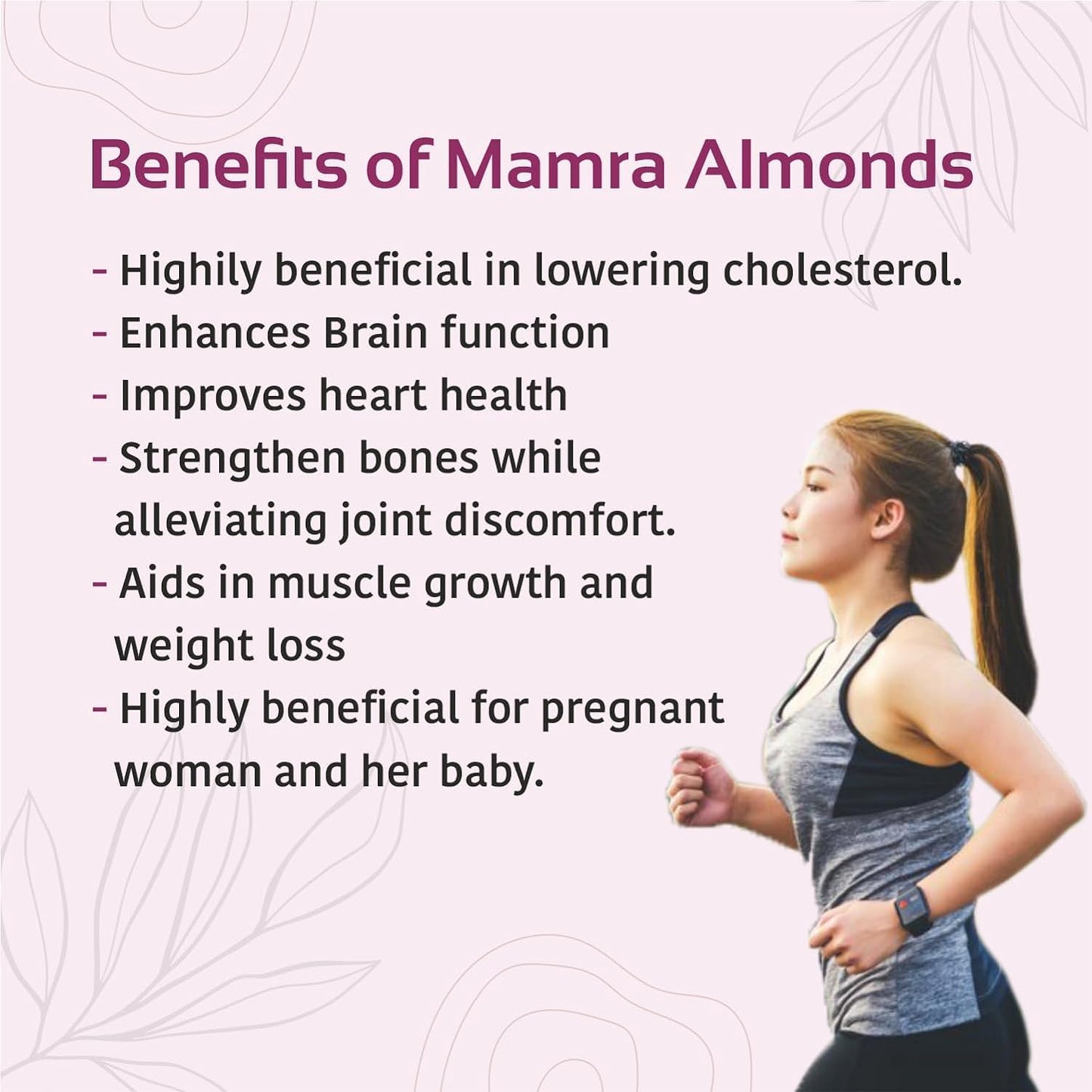 Premium Mamra Almonds | Grade A++ Rich in Oil, Vitamins & Protein
