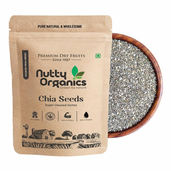 Double Sortex Chia Seeds | Clean, Crunchy & Omega-Rich