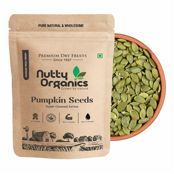Double Sortex Pumpkin Seeds 200 Gram | Crisp, Nutritious & Protein-Packed