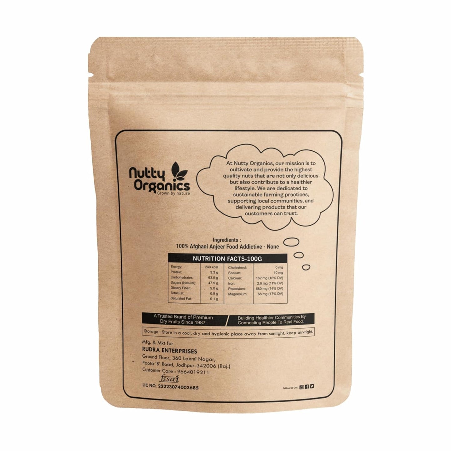 Afghani Anjeer Vedica Jumbo | Jumbo, Premium & Nutrient-Dense