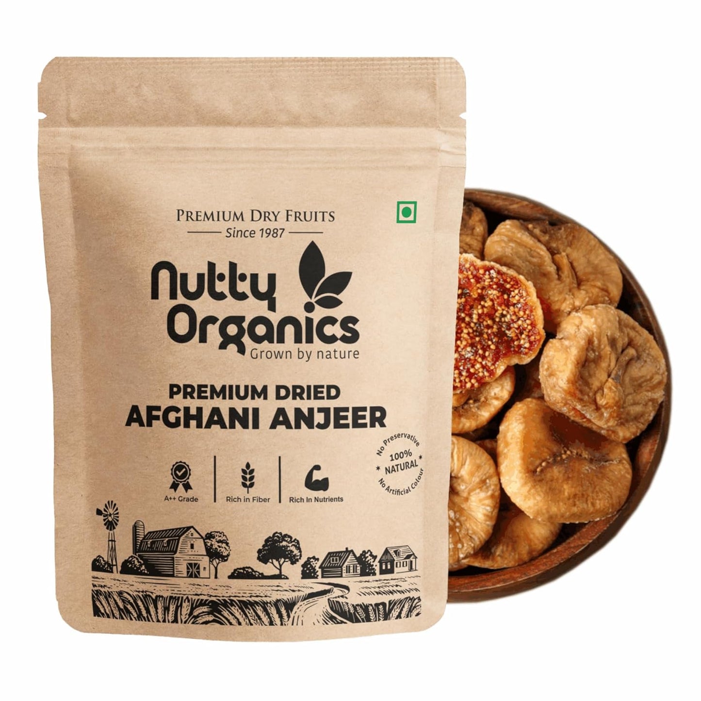 Afghani Anjeer Vedica Jumbo | Jumbo, Premium & Nutrient-Dense