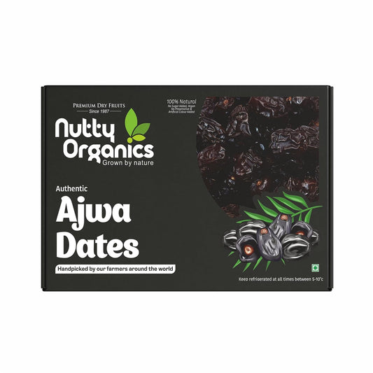 Ajwa Dates | 100% Natural, Hand-Picked, and High in Fiber | Perfect for Snacking & Healthy Living