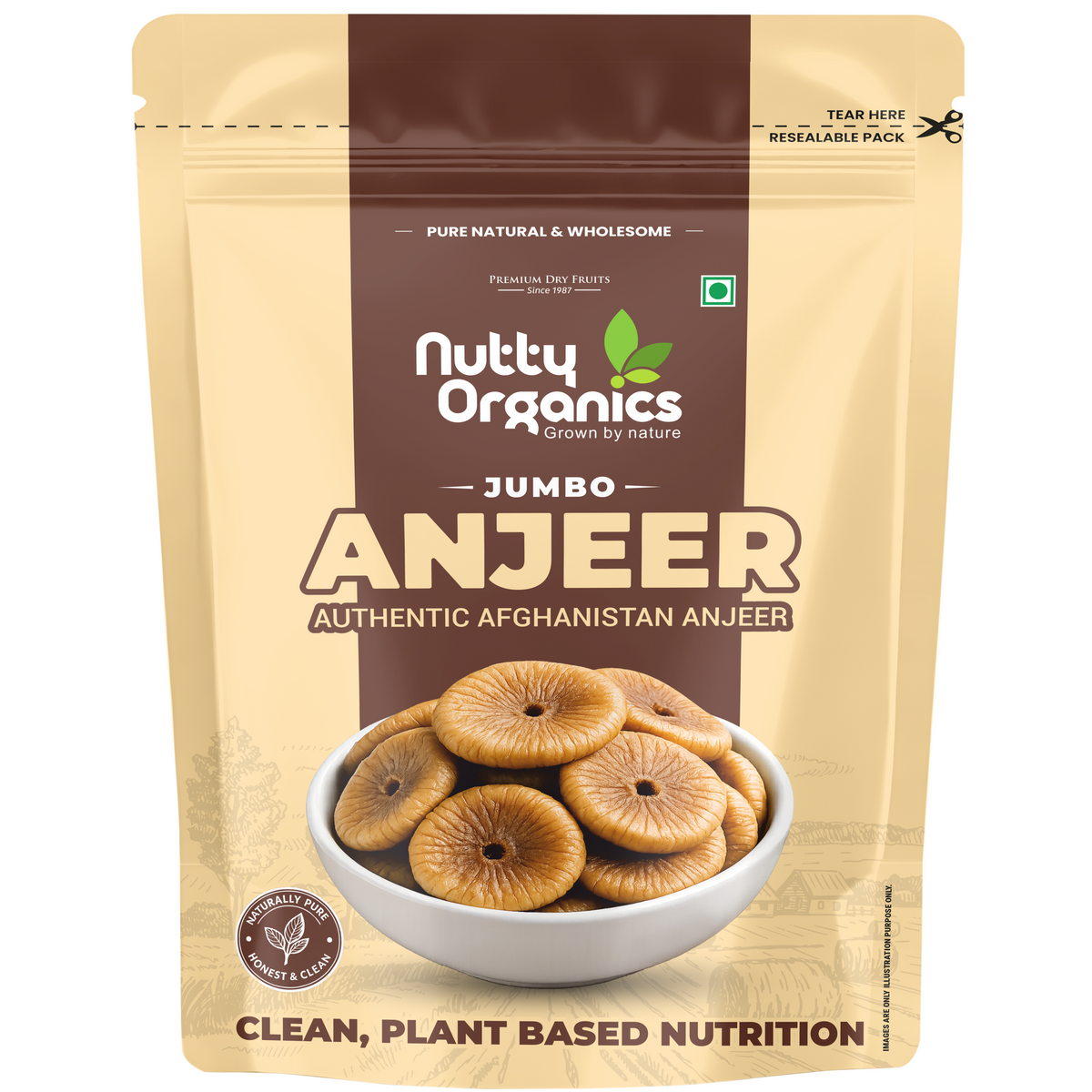 Afghani Anjeer Jumbo Size Figs | Premium & Nutrient-Dense