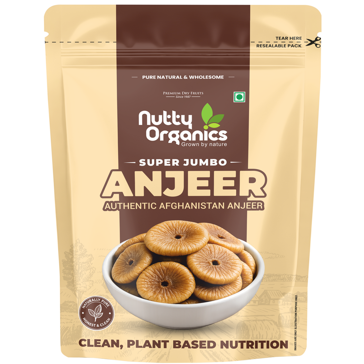 Afghani Anjeer Super Jumbo Size Figs | Premium & Nutrient-Dense