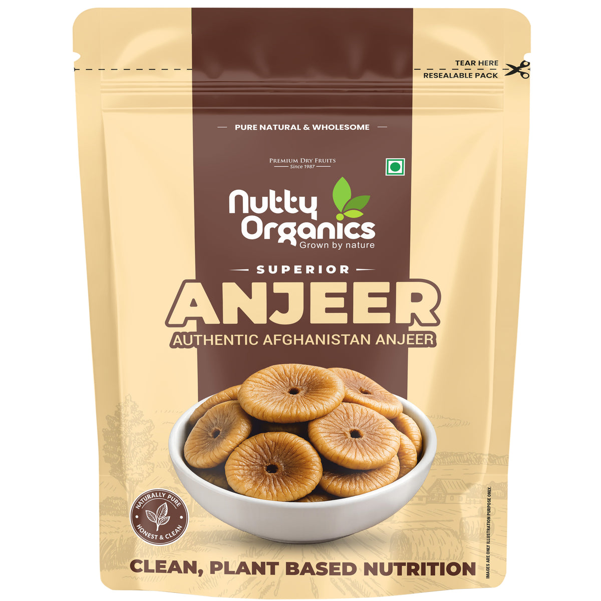 Afghani Anjeer Large Size Figs | Soft, Sweet & Fiber-Rich