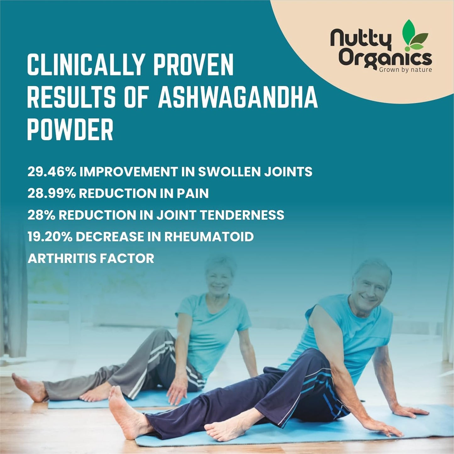 Certified Organic Ashwagandha Powder 200 Gram | Calming, Strengthening & Adaptogen-Rich