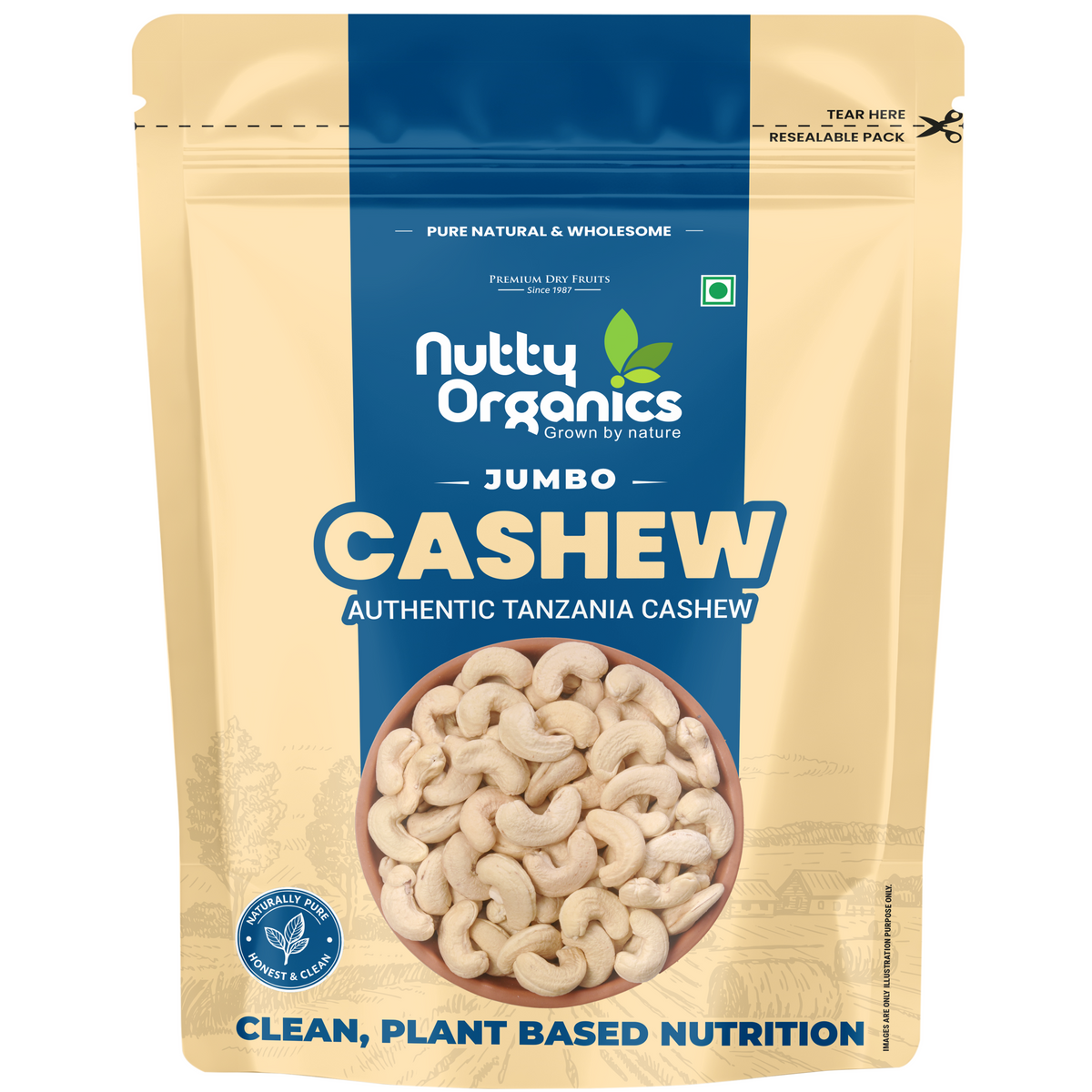 Cashews Jumbo Size Kernels | Rich & Ultra-Creamy