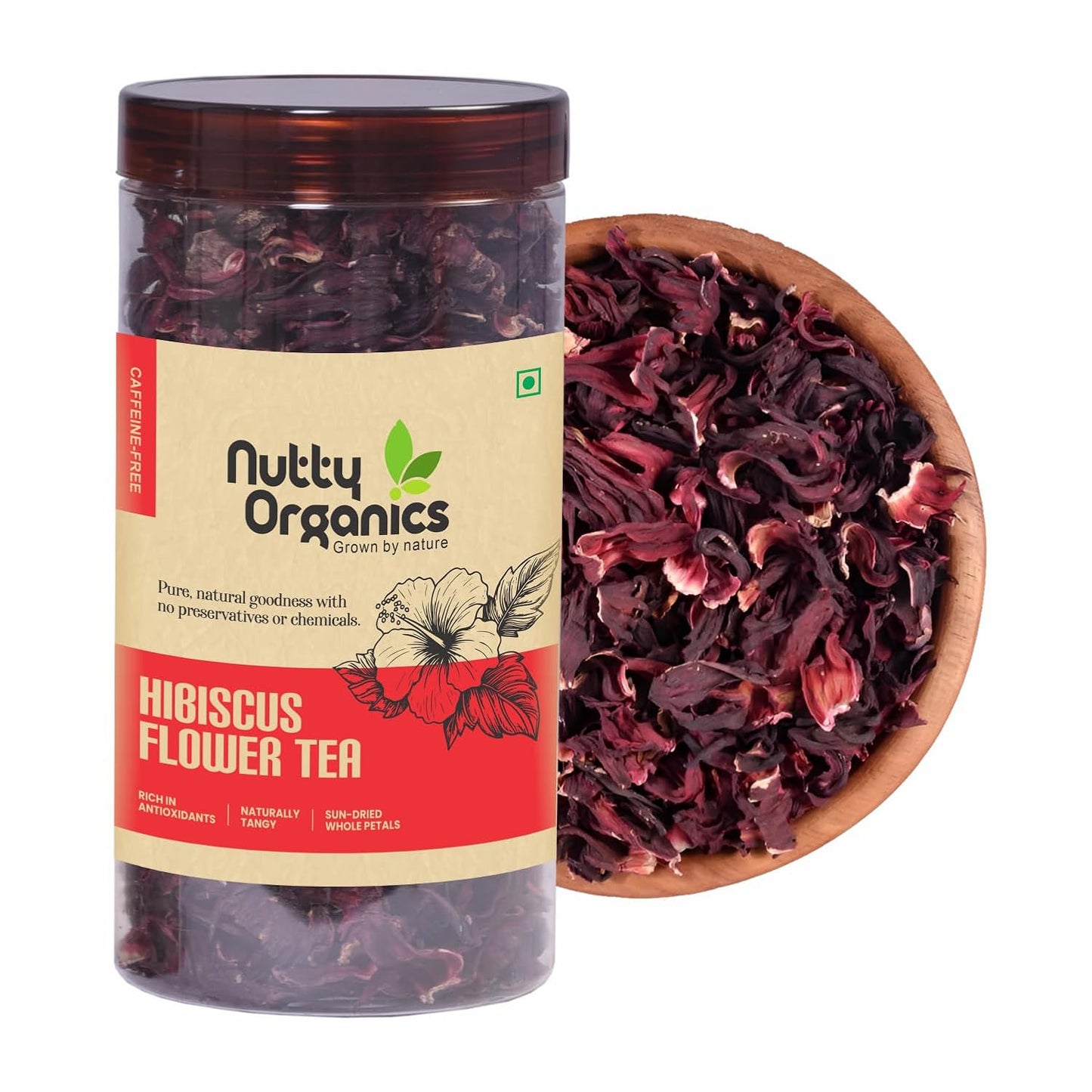 Hibiscus Tea 100 Gram | Tangy, Floral & Antioxidant-Rich