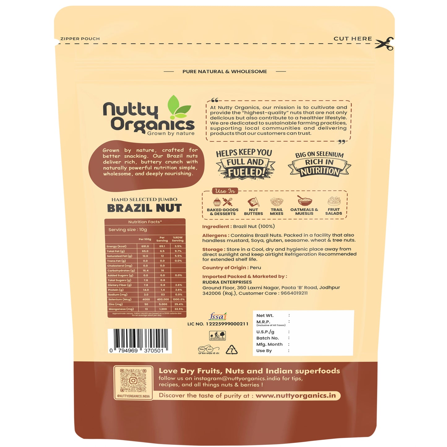 Brazil Nuts | Rich, Creamy & Selenium-Packed