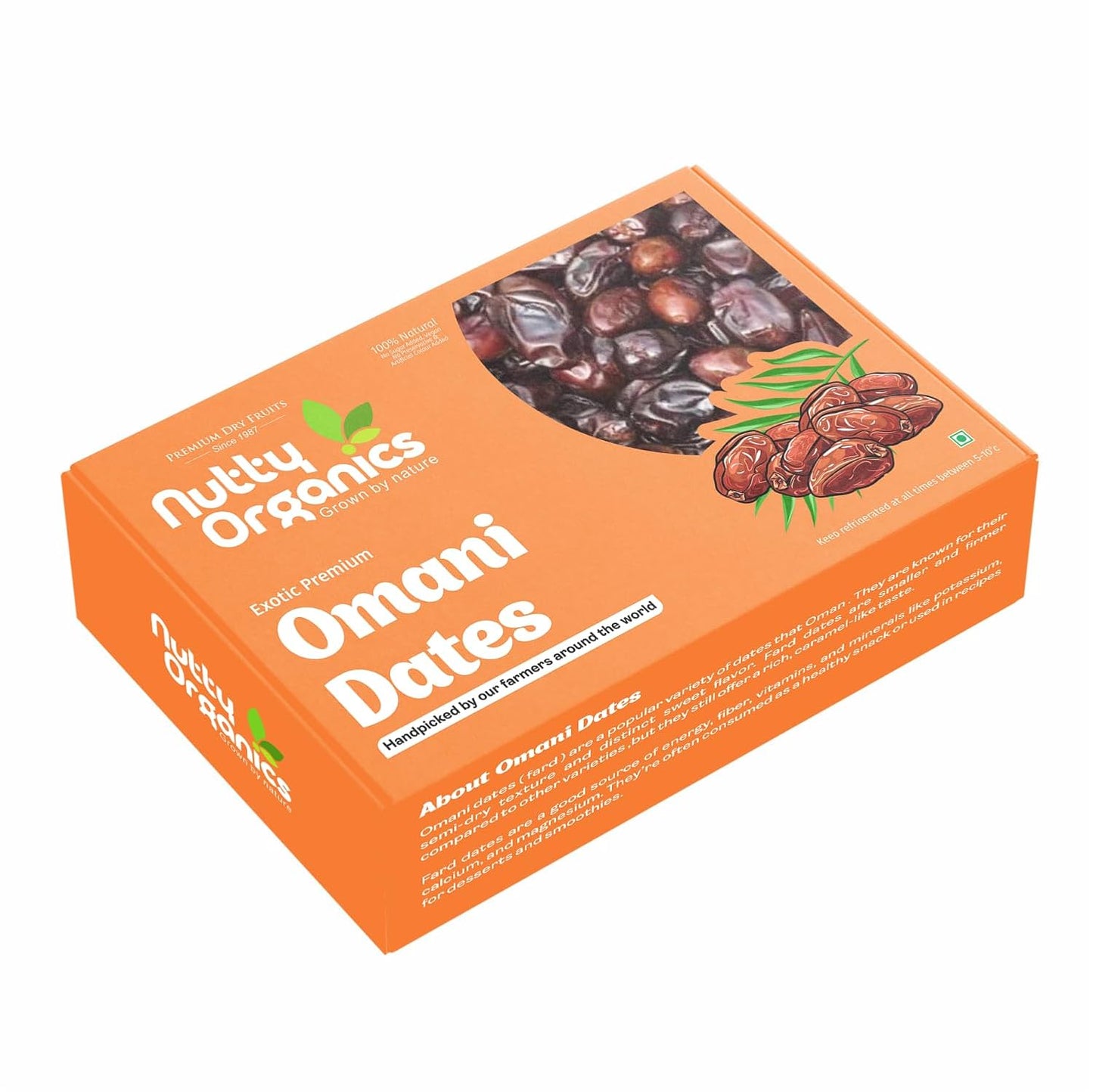 Fresh Seedless Omani Dates | Hand-Picked, 100% Organic & Nutritious | Perfect for Healthy Snacking