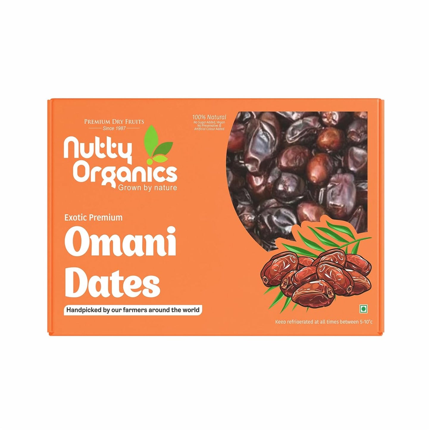 Fresh Seedless Omani Dates | Hand-Picked, 100% Organic & Nutritious | Perfect for Healthy Snacking