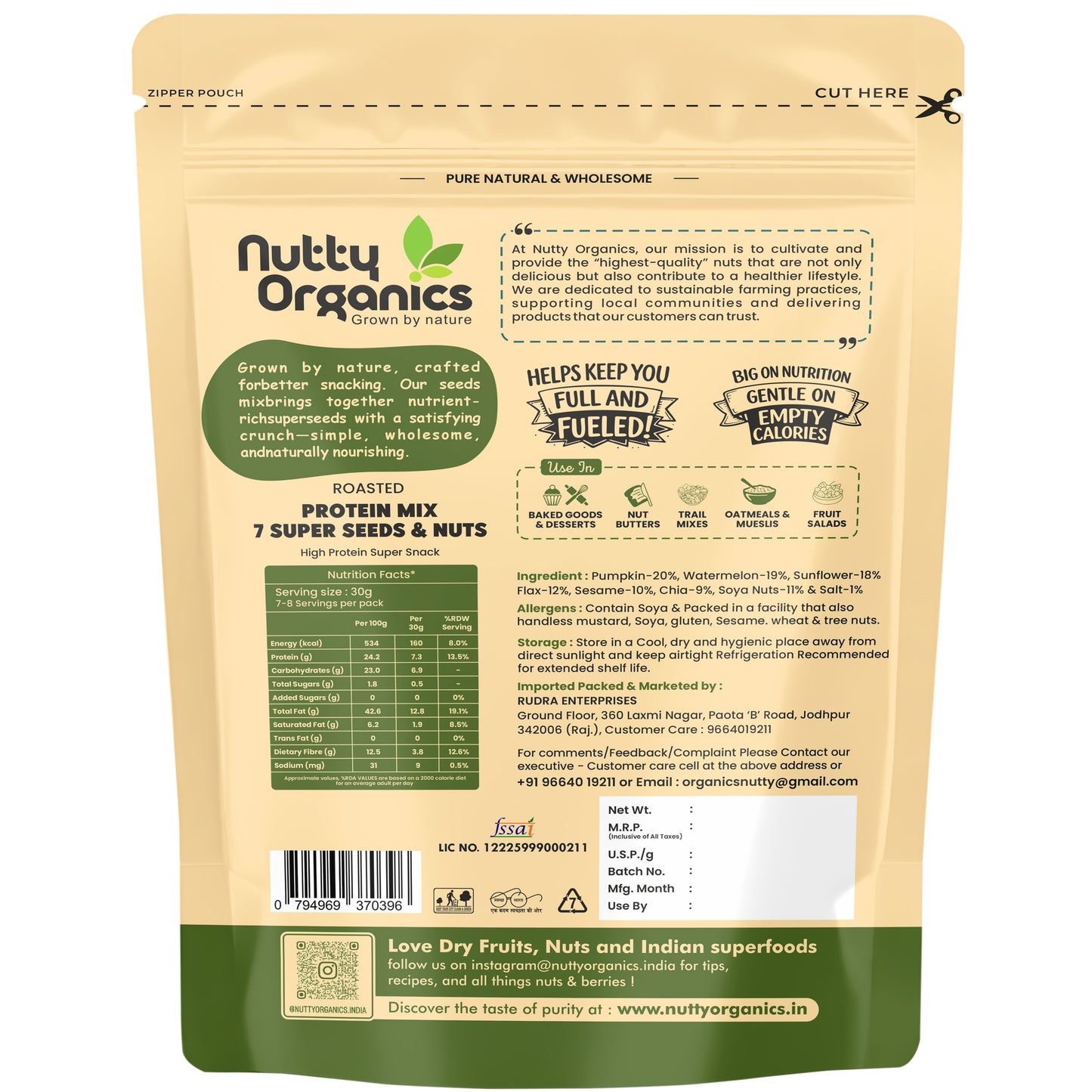 Double Sortex 7 in One Protein Mix | High-Protein, Clean & Energy-Boosting