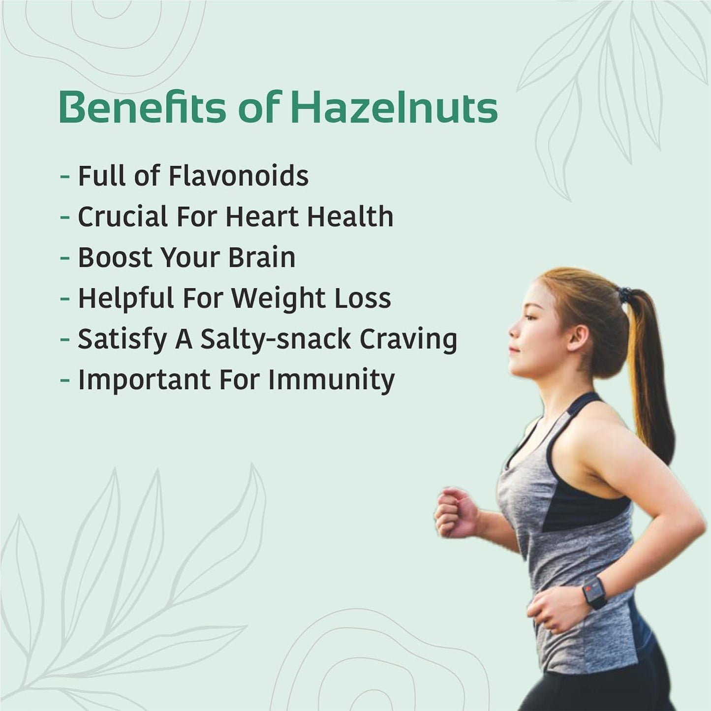 Premium Unsalted Hazelnuts | Crunchy & Rich in Omega-3 and Antioxidants