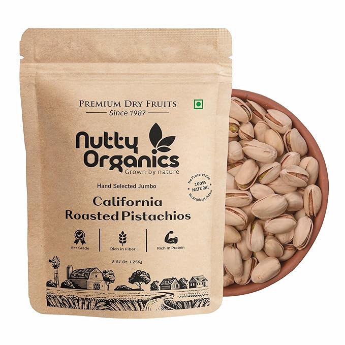 California Roasted Pistachios | Nutritious Tasty & Healthy Nuts Dry Fruits