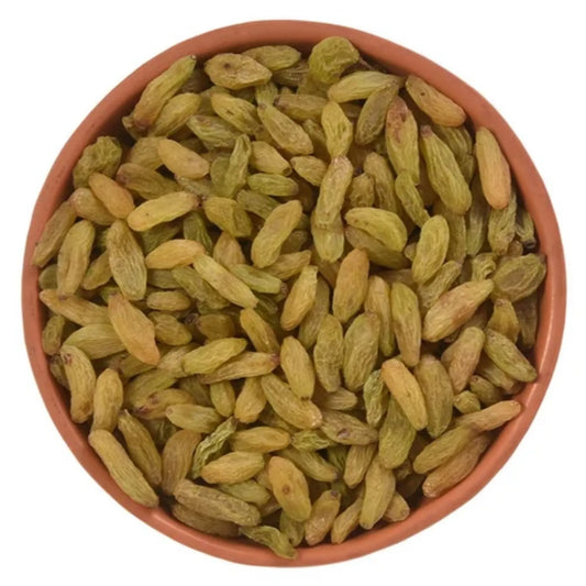 Green Sunderkhani Raisins – Medium Size Kismish